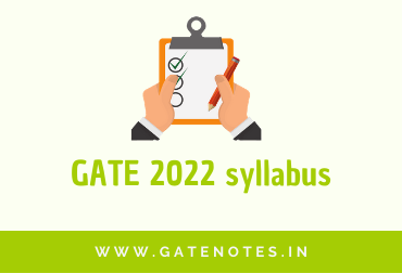 GATE 2022 Syllabus